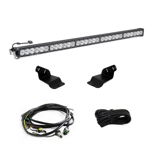 Baja Designs - 447757 | Baja Designs OnX6+ 50 Inch Roof Mount LED Light Bar Kit For Ford Bronco | 2021-2023 | Multi-Pattern Light Pattern, Clear, Toggle Wiring