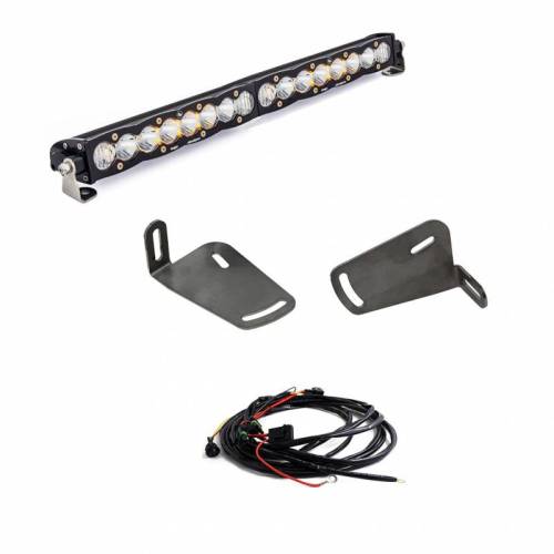 Baja Designs - 448016 | Baja Designs S8 20 Inch Bumper LED Light Bar Kit For Ram 1500 Rebel | 2019-2022 | NOT Fit Rebel Eco Diesel Turbo