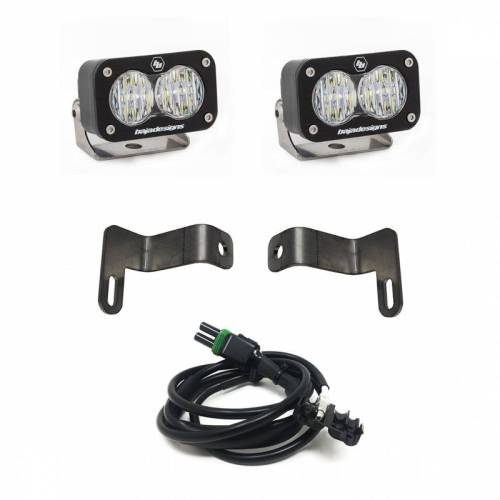 Baja Designs - 448027 | Baja Designs S2 Sport Dual Reverse Light Kit For Ram 1500 Rebel | 2019-2022 | ONLY Fit Rebel