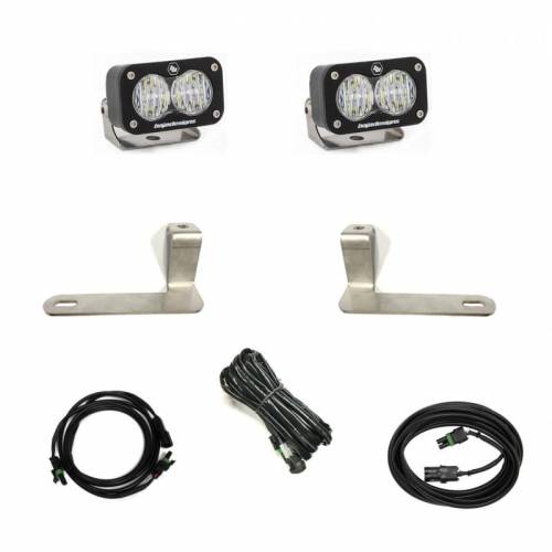 Baja Designs - 448052 | Baja Designs S2 Sport Dual Reverse Light Kit For Ram 1500 TRX | 2021-2022