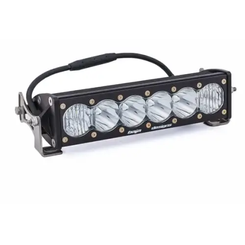 Baja Designs - 451003 | Baja Designs OnX6+ Straight LED Light Bar | Driving/Combo Light Pattern, Clear, 10 Inch, Universal