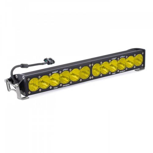 Baja Designs - 452013 | Baja Designs OnX6+ Straight LED Light Bar | Driving/Combo Light Pattern, Amber, 20 Inch, Universal