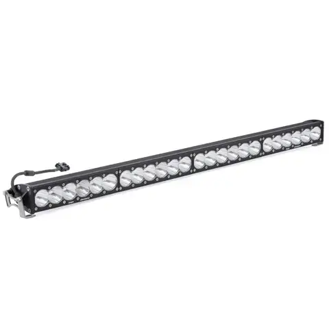 Baja Designs - 454001 | Baja Designs OnX6+ Straight LED Light Bar | Spot Light Pattern, Clear, 40 Inch, Universal