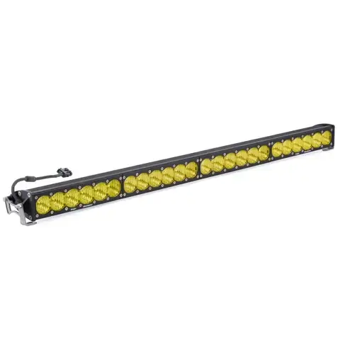 Baja Designs - 454014 | Baja Designs OnX6+ Straight LED Light Bar | Wide Cornering Light Pattern, Amber, 40 Inch, Universal