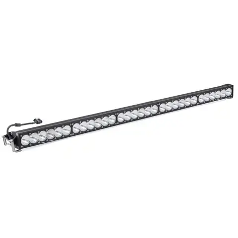 Baja Designs - 455001 | Baja Designs OnX6+ Straight LED Light Bar | Spot Light Pattern, Clear, 50 Inch, Universal