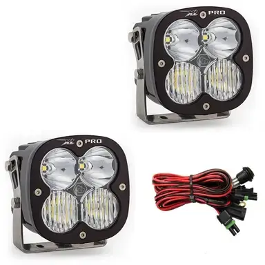 Baja Designs - 507803 | Baja Designs XL Pro Auxiliary LED Light Pod | Pair, Driving/Combo Light Pattern, Clear, Universal