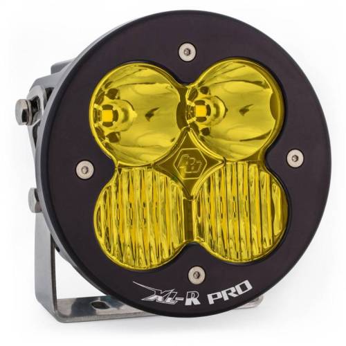 Baja Designs - 530013 | Baja Designs XL-R Pro Auxiliary LED Light Pod | Single, Driving/Combo Light Pattern, Amber, Universal