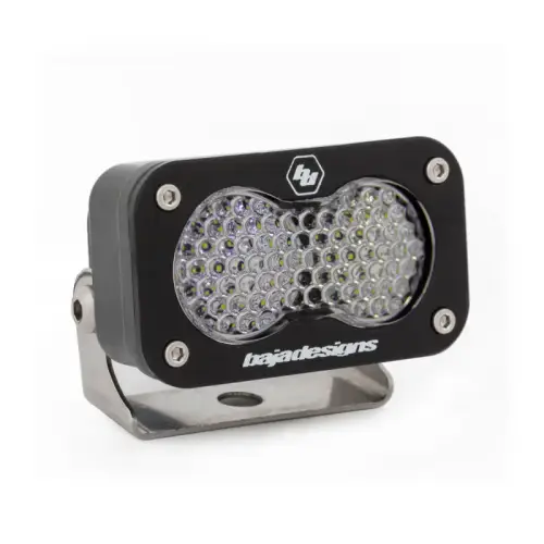 Baja Designs - 540006 | Baja Designs S2 Sport Black Auxiliary LED Light Pod | Single, Work/Scene Light Pattern, Clear, Universal