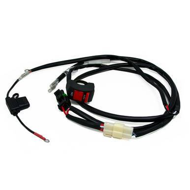 Baja Designs - 611049 | Baja Designs Motorcycle Wiring Harness With Switch | Universal