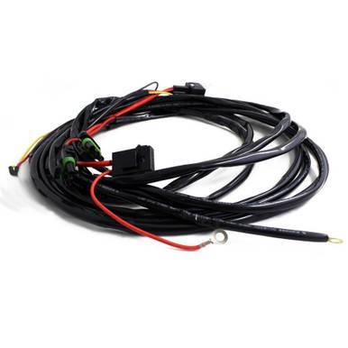 Baja Designs - 640163 | Baja Designs OnX6 / S8 / XL Hi-Beam 150 Watts Max 2 Light 3 Pin Wiring Harness | Universal