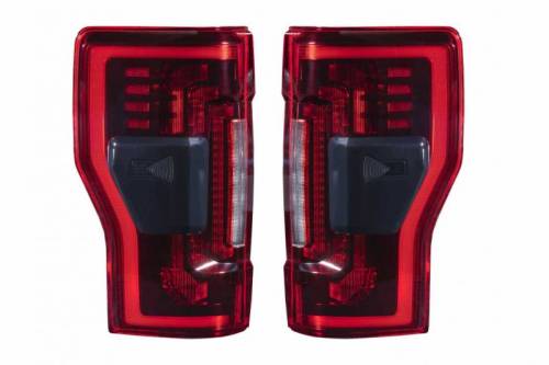 Morimoto - LF351 | Morimoto XB LED Tails For Ford Super Duty F-250/F-350 | 2017-2022 | Pair, Red