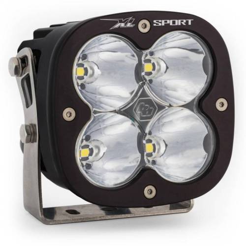 Baja Designs - 560001 | Baja Designs XL Sport Auxiliary LED Light Pod | Single, Spot Light Pattern, Clear, Universal