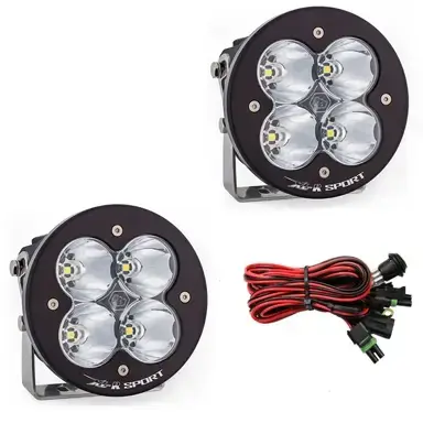 Baja Designs - 577801 | Baja Designs XL-R Sport Auxiliary LED Light Pod | Pair, Spot Light Pattern, Clear, Universal