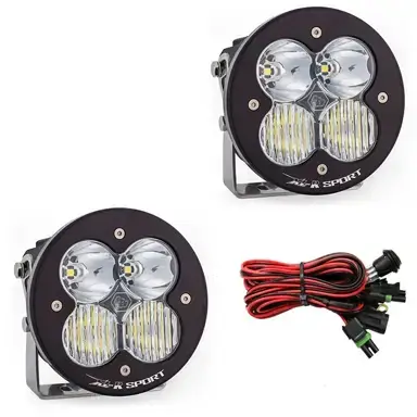 Baja Designs - 577803 | Baja Designs XL-R Sport Auxiliary LED Light Pod | Pair, Driving/Combo Pattern, Clear, Universal