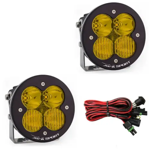 Baja Designs - 577813 | Baja Designs XL-R Sport Auxiliary LED Light Pod | Pair, Driving/Combo Light Pattern, Amber, Universal