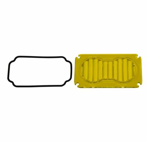 Baja Designs - 660215 | Baja Designs S2 Light Pod Lens Kit | Single, Wide Cornering Light Pattern, Amber