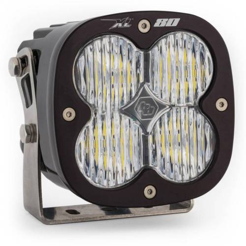 Baja Designs - 670005 | Baja Designs XL80 Auxiliary LED Light Pod | Single, Wide Cornering Light Pattern, Clear