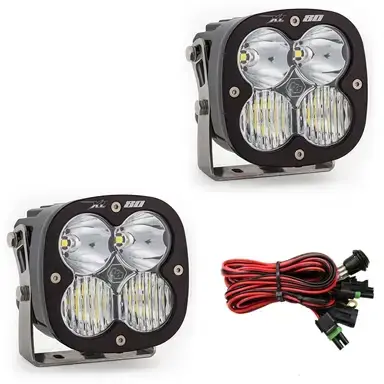 Baja Designs - 677803 | Baja Designs XL80 Auxiliary LED Light Pod | Pair, Driving/Combo Pattern, Clear