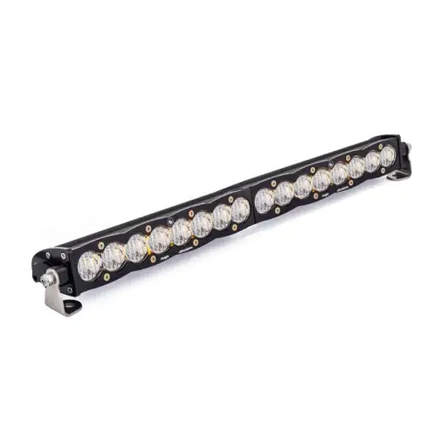 Baja Designs - 702004 | Baja Designs S8 Straight LED Light Bar | Wide Cornering Light Pattern, Clear, 20 Inch, Universal