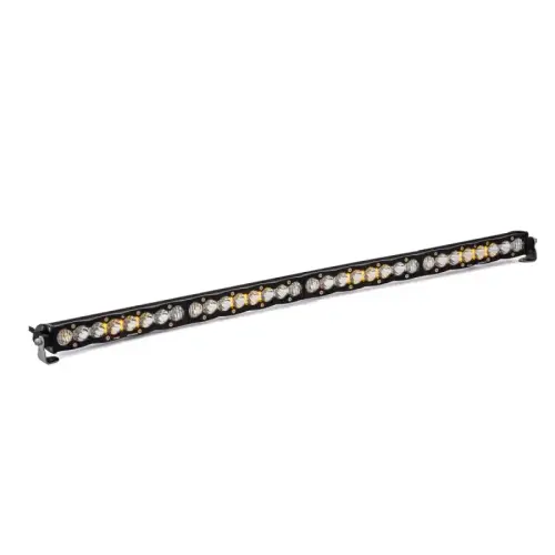 Baja Designs - 704003 | Baja Designs S8 Straight LED Light Bar | Driving/Combo Pattern, Clear, 40 Inch, Universal