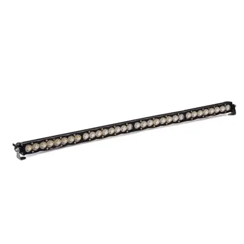 Baja Designs - 704004 | Baja Designs S8 Straight LED Light Bar | Wide Cornering Light Pattern, Clear, 40 Inch, Universal