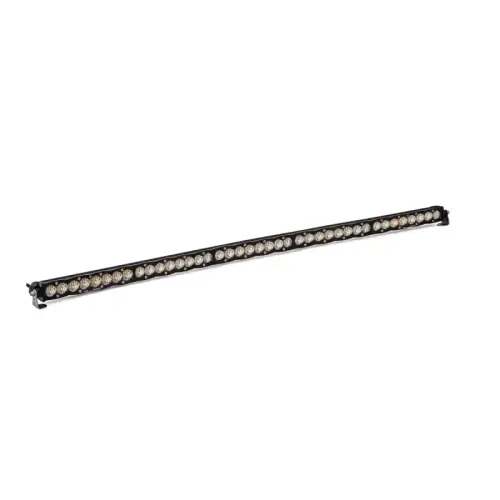 Baja Designs - 705004 | Baja Designs S8 Straight LED Light Bar | Wide Cornering Light Pattern, Clear, 50 Inch, Universal