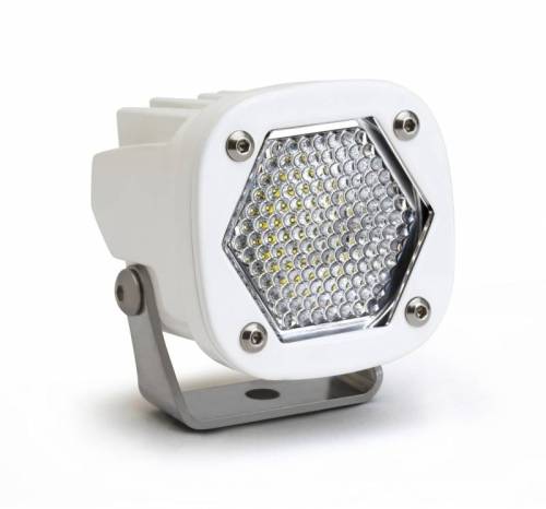 Baja Designs - 380006WT | Baja Designs S1 White LED Auxiliary Light Pod | Single, Work/Scene Light Pattern, Clear, Universal