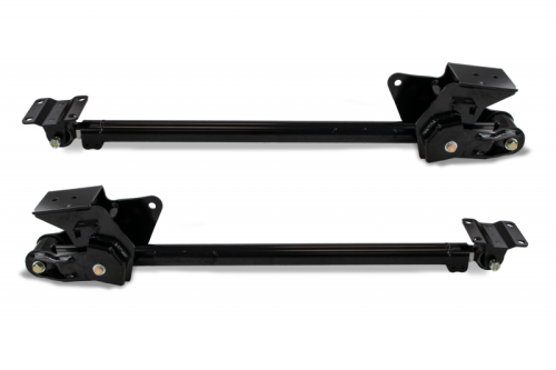 Cognito Motorsports - 110-90747 | Cognito Tubular Series LDG Traction Bar Kit (2019-2024 Silverado/Sierra 1500 2WD/4WD with 0-7 Inch Rear Lift Height)