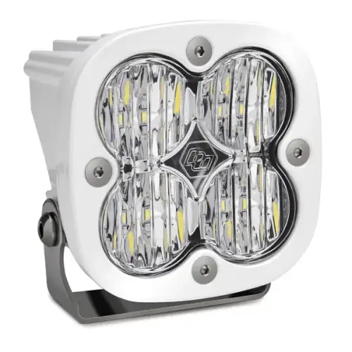 Baja Designs - 490005WT | Baja Designs Squadron Pro White LED Auxiliary Light Pod | Single, Wide Cornering Light Pattern, Clear, Universal