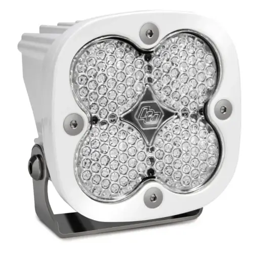 Baja Designs - 490006WT | Baja Designs Squadron Pro White LED Auxiliary Light Pod | Single, Work/Scene Light Pattern, Clear, Universal