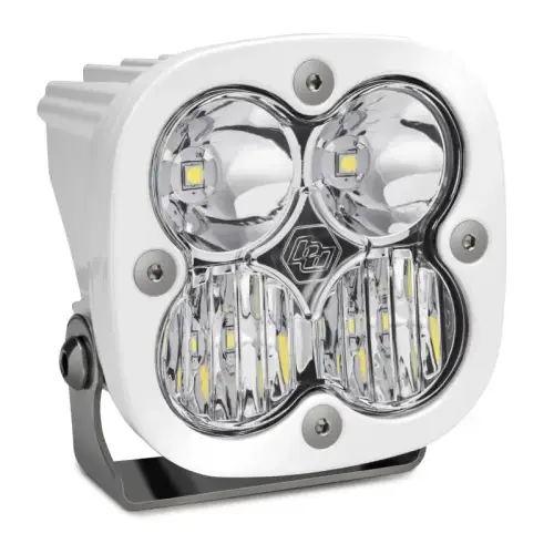 Baja Designs - 550003WT | Baja Designs Squadron Sport White LED Auxiliary Light Pod | Single, Driving/Combo Light Pattern, Clear, Universal