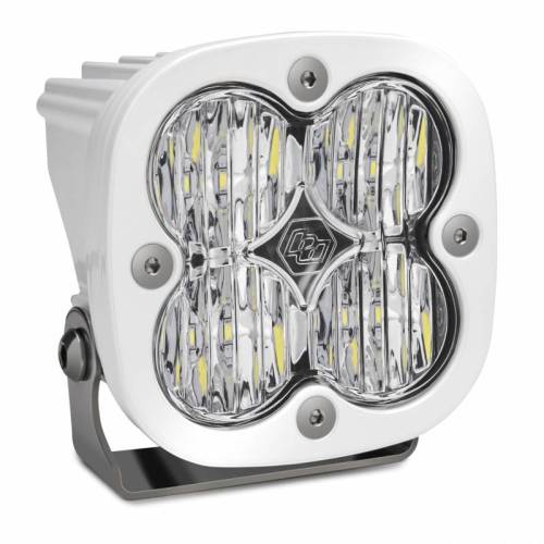 Baja Designs - 550005WT | Baja Designs Squadron Sport White LED Auxiliary Light Pod | Single, Wide Cornering Light Pattern, Clear, Universal