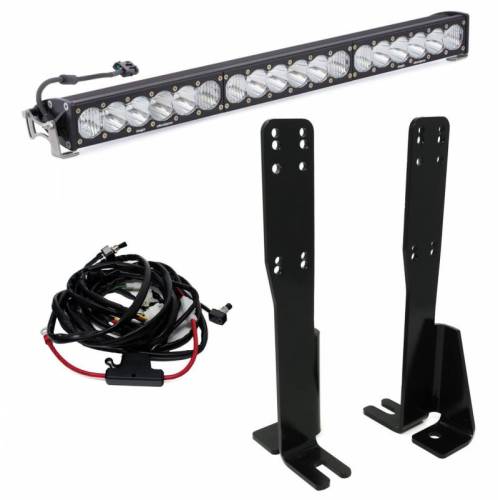 Baja Designs - 447511 | Baja Designs OnX6+ 30 Inch Lower Grille LED Light Bar Kit For Toyota 4Runner | 2014-2018