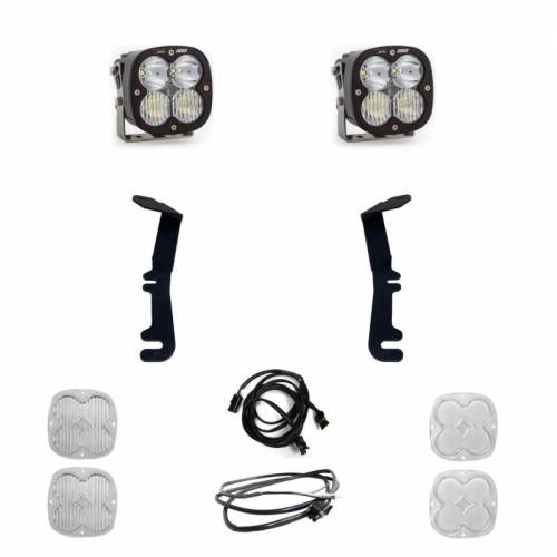 Baja Designs - 447772 | Baja Designs XL80 A-Pillar LED Light Pod Kit For Ram 1500 TRX | 2021-2022 | Driving/Combo Light Pattern, Clear