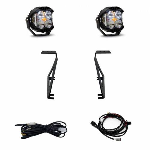 Baja Designs - 448068 | Baja Designs LP4 Pro A-Pillar LED Light Pod Kit For Ford F-150 Raptor | 2021-2023 | Driving/Combo Light Pattern, Clear