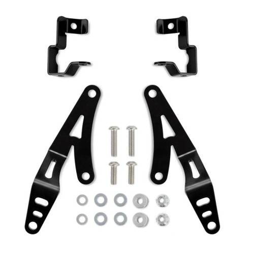 Cognito Motorsports - 360-90670 | Cognito Vision X Light Bracket Kit For 14-21 Polaris RZR XP 1000 / XP Turbo / Turbo S 4 Seat Roll Cage