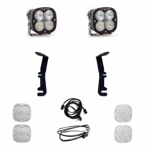 Baja Designs - 447773 | Baja Designs XL Pro A-Pillar LED Light Pod Kit For Ram 1500 TRX | 2021-2022 | Driving/Combo Light Pattern, Clear