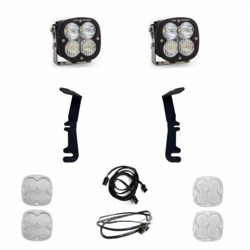 Baja Designs - 447774 | Baja Designs XL Sport A-Pillar LED Light Pod Kit For Ram 1500 TRX | 2021-2022 | Driving/Combo Light Pattern, Clear