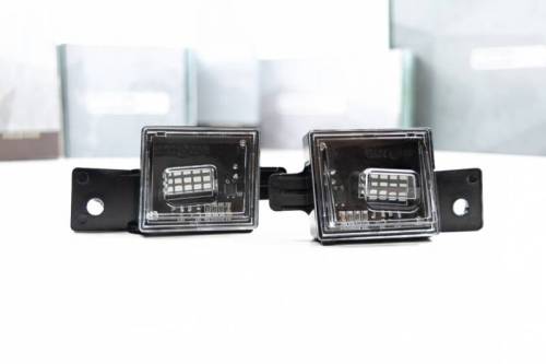 Morimoto - LF71207 | Morimoto XB LED License Plate Lights For Chevrolet Colorado, Silverado, Tahoe / GMC Canyon, Sierra | 2014-2020 | Pair