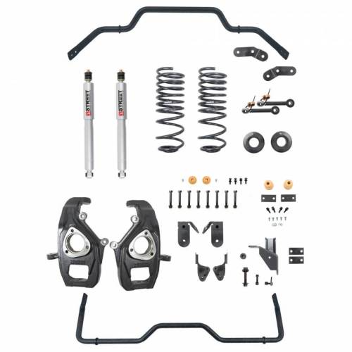 Belltech - 1060SPS | Belltech 2 Front / 3 to 4 Rear Complete Lowering Kit with Street Performance Shocks (2019-2023 Ram 1500 4WD)