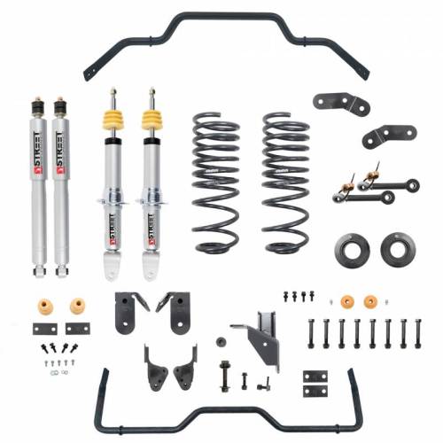 Belltech - 1061SPS | Belltech 1 to 3 Inch Front / 3-4 Inch Rear Complete Lowering Kit with Street Performance Shocks (2019-2023 Ram 1500 2WD/4WD)