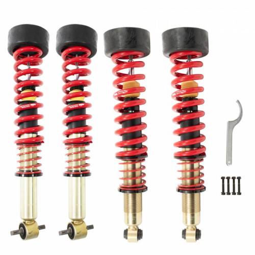 Belltech - 150222TPC | Belltech 0 to 2 Inch Front / 0 to 2 Inch Rear Complete Lift Kit with Trail Performance Coilovers (2019-2023 Tahoe/Yukon 2WD/4WD)