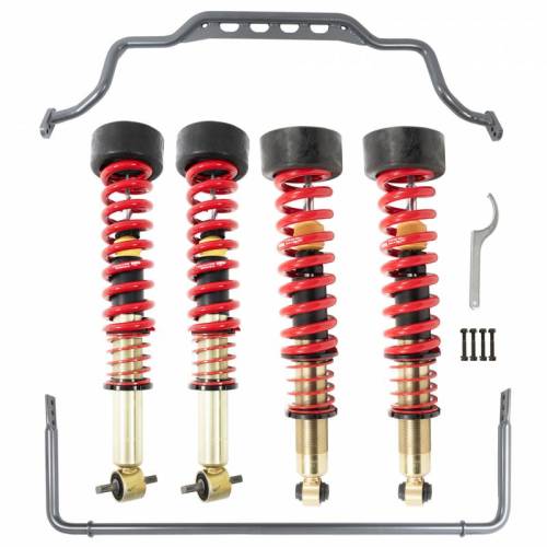 Belltech - 150222HK | Belltech 0 to 2 Inch Front / 0 to 2 Inch Rear Complete Lift Kit with Trail Performance Coilovers & Sway Bars (2019-2023 Tahoe/Yukon 2WD/4WD)