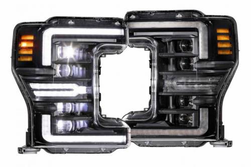 Morimoto - LF503.2-ASM | Morimoto XB LED Headlights With White DRL For Ford Super Duty | 2017-2019 | Pair