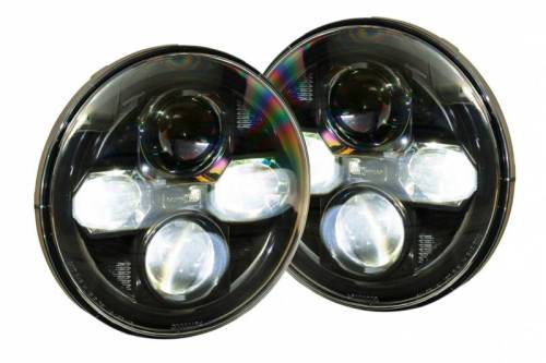 Morimoto - LF516 | Morimoto Sealed7 LED Headlights For Jeep Wrangler JK | 2007-2017 | Pair