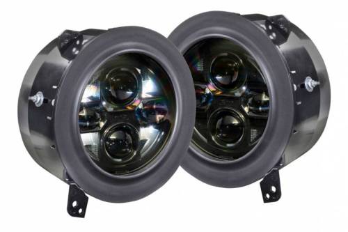 Morimoto - LF518 | Morimoto Sealed7 LED Headlights For Jeep Wrangler JL / Gladiator JT | 2018-2023 | Pair