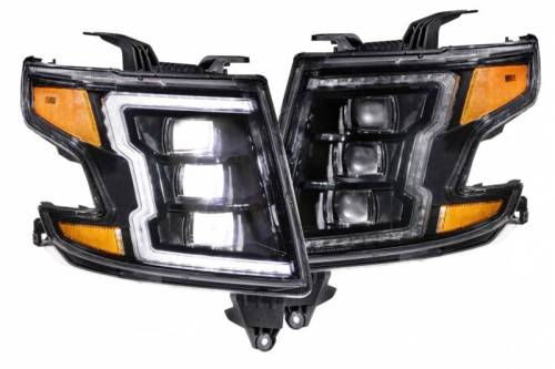 Morimoto - LF548 | Morimoto XB LED Headlights For Chevrolet Tahoe / Suburban | 2015-2020 | Pair