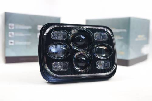 Morimoto - LF268 | Morimoto Sealed5 Bi-LED Headlights 5X7 Inch | Each, Universal