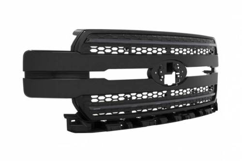 Morimoto - XBG16 | Morimoto XGB LED DRL Light Grille For Ford F-150 | 2018-2020 | Paintable Black, Amber DRL