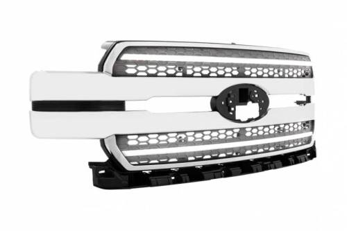 Morimoto - XBG17 | Morimoto XGB LED DRL Light Grille For Ford F-150 | 2018-2020 | Chrome Finish, White DRL